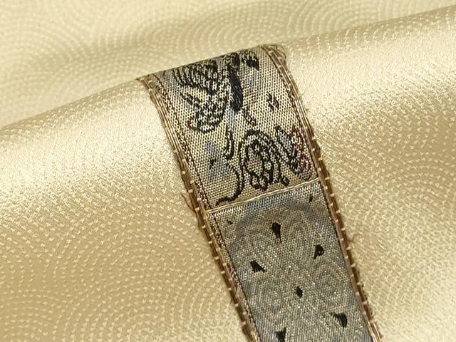 平和屋着物■訪問着 駒刺繍 鳥獣更紗花文 鹿 金銀糸 正絹 逸品 DABD2962cd