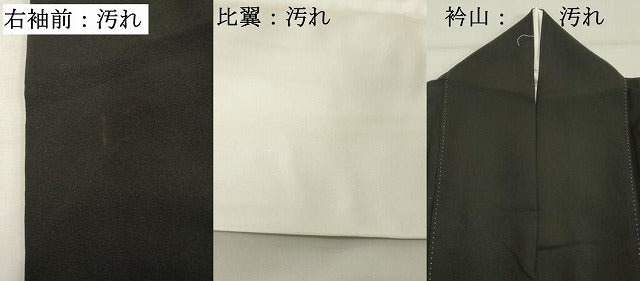 平和屋着物■豪華黒留袖 作家物 飛鶴松文 童子 暈し染め 金彩 正絹 逸品 DABD2979cd