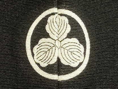 平和屋着物■豪華黒留袖 作家物 飛鶴松文 童子 暈し染め 金彩 正絹 逸品 DABD2979cd