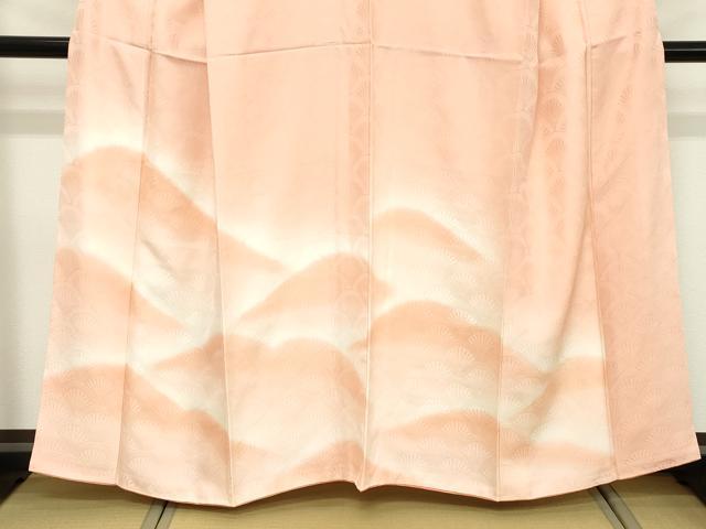 平和屋着物■訪問着 遠山風景文 暈し染め 正絹 逸品 未使用 DABD2983cd