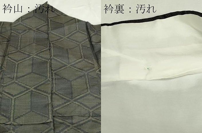 平和屋着物■本場大島紬　亀甲文　正絹　逸品　DABD3107sf