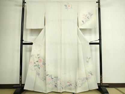 平和屋着物■訪問着 花唐草文 正絹 逸品 DABD3124sf