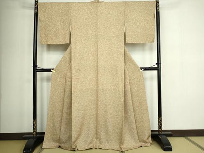 平和屋着物●上質な小紋　霞文　暈し染め　正絹　逸品　未使用　DAAQ4552sfm
