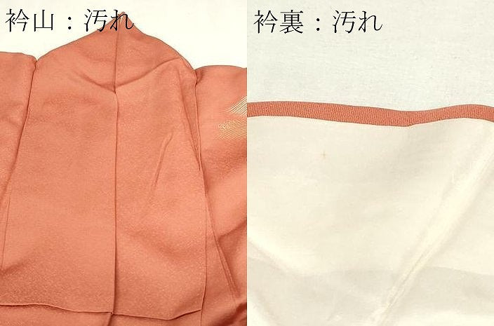 平和屋着物■訪問着　風景文　暈し染め　金彩　正絹　逸品　DABD3340sf