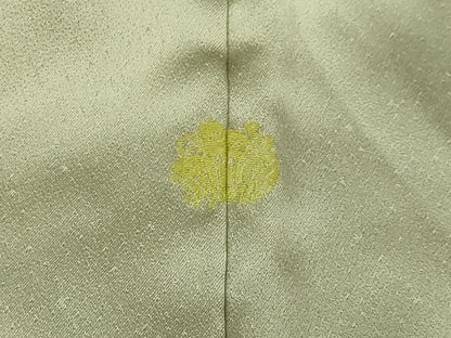平和屋着物■訪問着　枝葉文　金彩　正絹　逸品　DABD3348sf