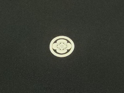 平和屋着物■豪華黒留袖 作家物 駒刺繍 飛鶴松文 暈し染め 金彩 正絹 逸品 DABD3353sf