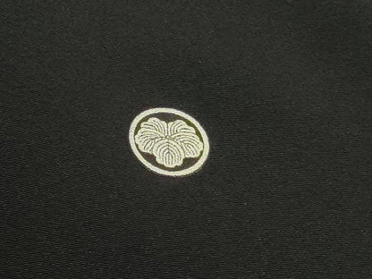 平和屋着物■豪華黒留袖　作家物　名所絵巻　暈し染め　金彩　正絹　逸品　DABD3395sf