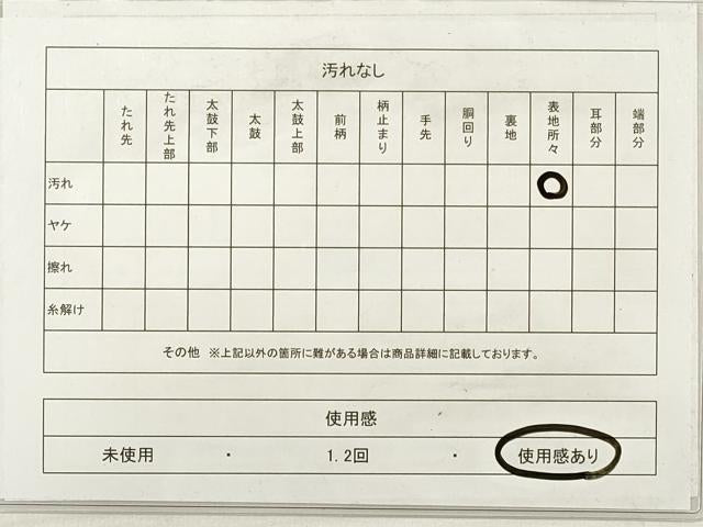 平和屋着物◎九寸開き名古屋帯　格子　金糸　正絹　逸品　DABD3868xg