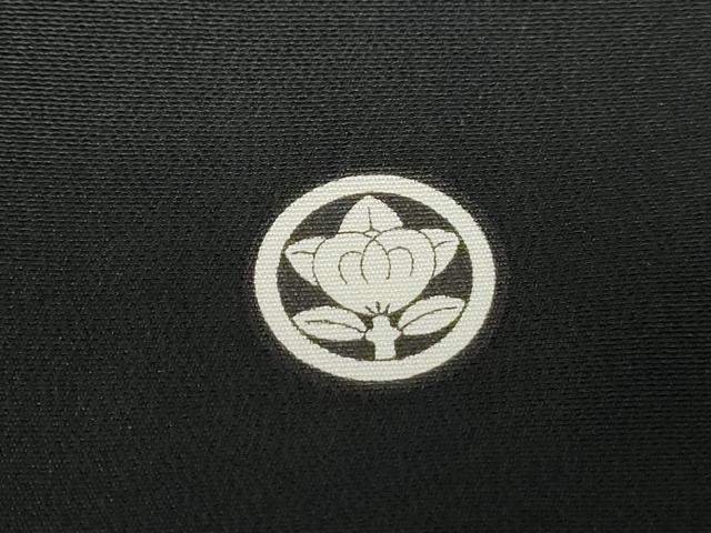平和屋着物■豪華黒留袖 駒刺繍 立波枝松文 金彩 正絹 逸品 DABD4093qa