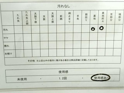 平和屋着物◎六通柄袋帯 乱菊 金銀糸 正絹 逸品 DABD4194qa
