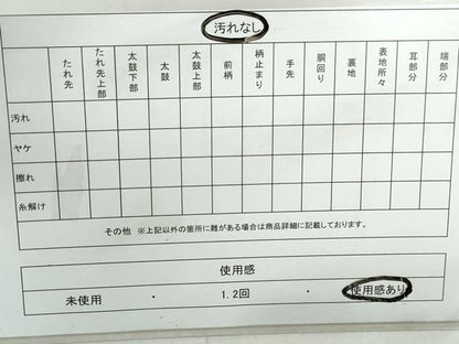 平和屋着物◎アンティーク 大正ロマン 九寸名古屋帯 色紙花文 正絹 逸品 DABD4457qa