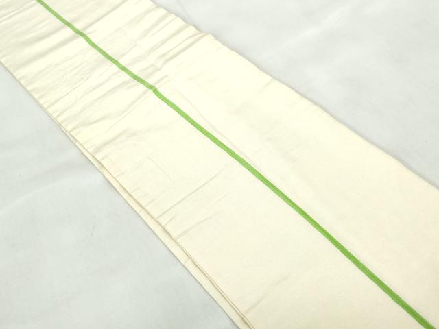 平和屋着物◎本場筑前博多織 半幅帯 献上 正絹 逸品 DABD4485qa