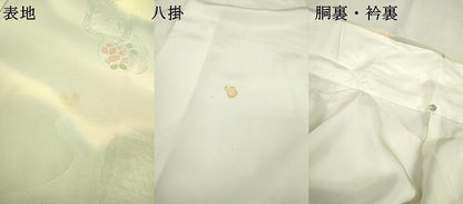 平和屋着物▼上質な小紋 地紋起こし 鏡裏花文 暈し染 正絹 逸品 DABD5071fe