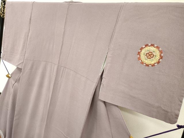 平和屋着物▼訪問着 絞り 刺繍 辻が花 正倉院道長花文 金彩 正絹 逸品 DABD5136fe