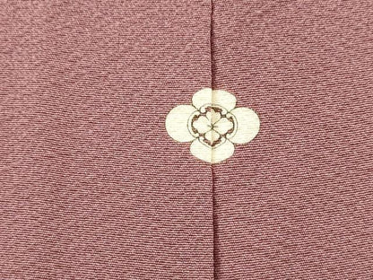 平和屋着物▼訪問着　作家物　総刺繍　吹き寄せ花文　金糸　正絹　逸品　DABD5409fe