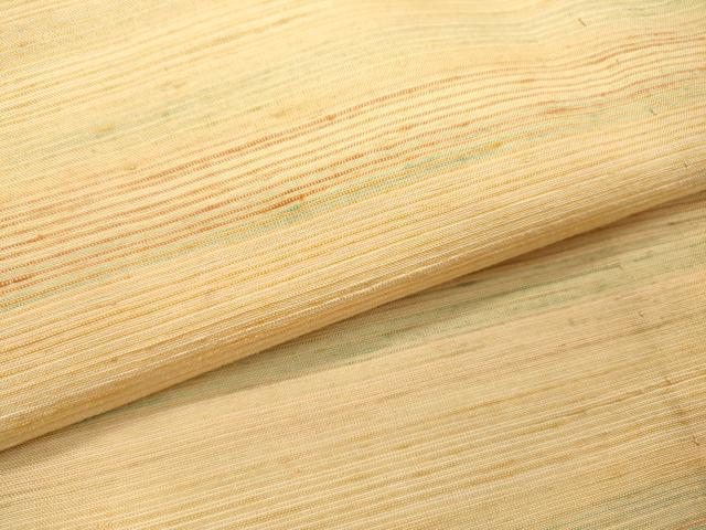 平和屋着物▽紅花紬 米沢 単衣 霞文 正絹 逸品 DABD5466fe