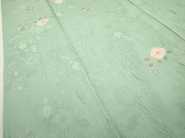 平和屋着物▽上質な小紋 単衣 作家物 絞り 手描き 辻が花 正絹 逸品 DABD5478fe