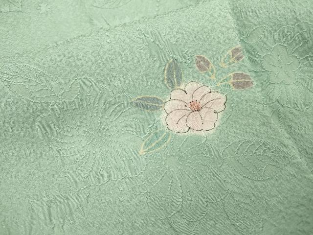 平和屋着物▽上質な小紋 単衣 作家物 絞り 手描き 辻が花 正絹 逸品 DABD5478fe