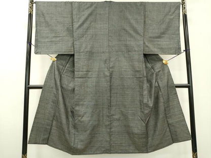 平和屋着物▽男性　男柄の最高峰　西郷柄　西郷絣　本場大島紬　単衣　正絹　逸品　DABD5495fe