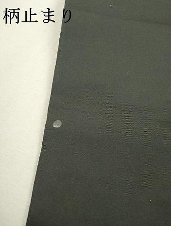 平和屋着物▼六通柄　本袋帯　織吉　辻が花　黒地　金糸　正絹　逸品　DABD5588fe