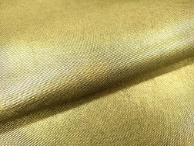 平和屋着物▼六通柄袋帯 霞文 金彩 引箔 正絹 逸品 DABD5803fe