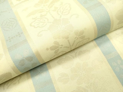 平和屋着物●西陣　川島織物　九寸名古屋帯　花間道　金糸　正絹　逸品　DABD5825fe