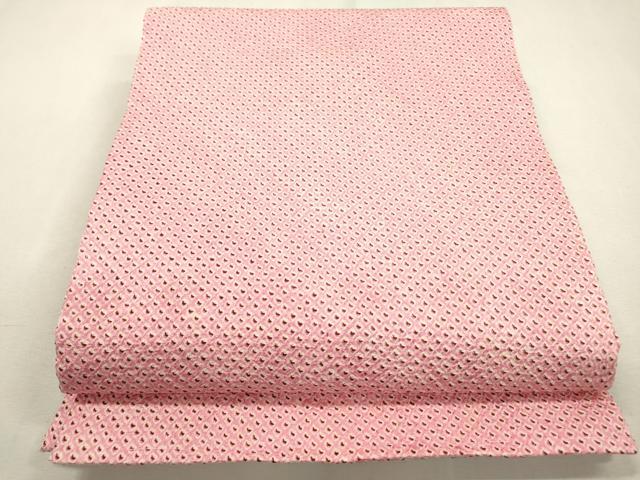 平和屋着物●九寸開き名古屋帯　総絞り　正絹　逸品　DABD5847fe