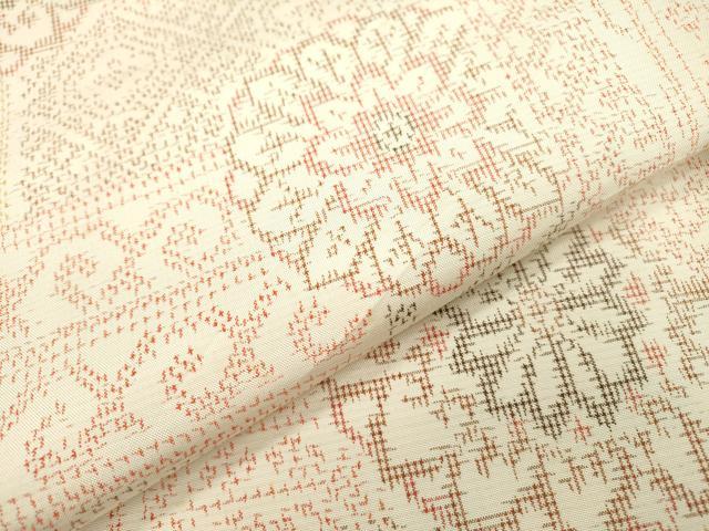 平和屋着物▽上質な紬　単衣　正倉院花文　正絹　逸品　AABH5567jh 平和屋着物▽上質な紬 単衣 正倉院花文 正絹 逸品 AABH5567jh - メルカリ