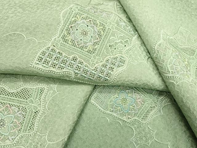 平和屋着物▽中国三大刺繍 スワトウ刺繍 汕頭刺繍 総刺繍 訪問着