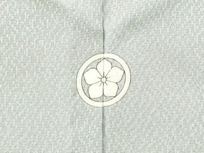 平和屋着物▽上質な小紋　単衣　霞文　暈し染　正絹　逸品　DABD5909fe