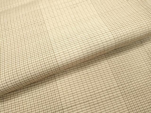 平和屋着物▽柿渋紬　単衣　粋　柿渋染　間道　証紙付き　正絹　逸品　DABD5927fe