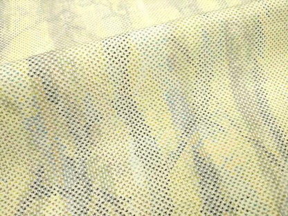 平和屋着物▽本場大島紬　単衣　7マルキ　木立　正絹　逸品　DABD5929fe