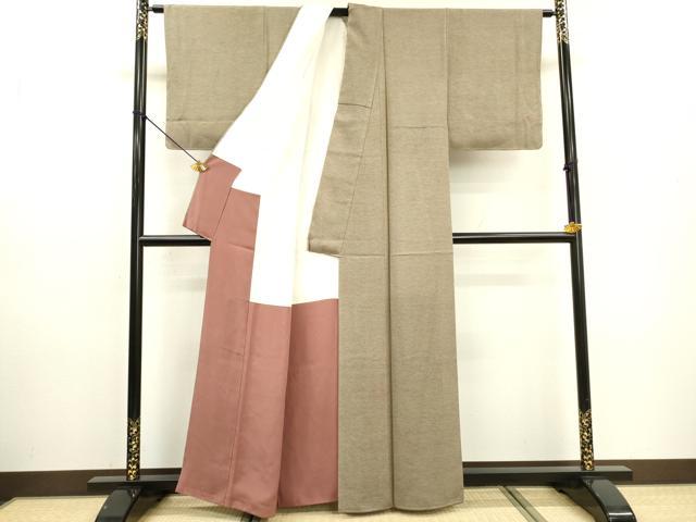 平和屋着物●江戸小紋　作家物　松　正絹　逸品　DABD5955fe