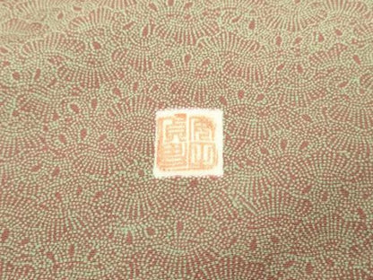 平和屋着物●江戸小紋　作家物　松　正絹　逸品　DABD5955fe