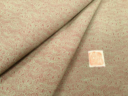 平和屋着物●江戸小紋　作家物　松　正絹　逸品　DABD5955fe