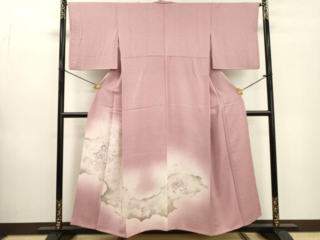 平和屋着物▼豪華色留袖 地紋起こし 花車文 暈し染 金彩 正絹 逸品 DABD5979fe