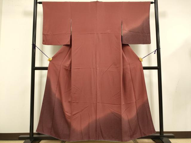 平和屋着物■訪問着 笹竹間道 暈し 正絹 逸品 DABD6013du