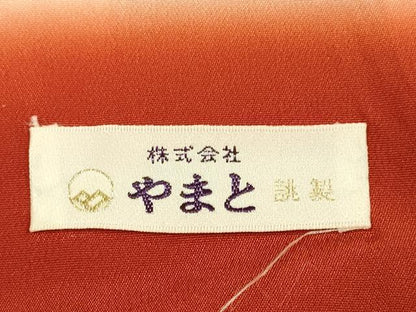 平和屋着物■訪問着 竹屋町刺繍 草花文 松竹梅 暈し染め 金彩 やまと誂製 正絹 逸品 DABD6083du