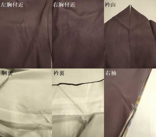 平和屋着物●色留訪問着　友禅　作家物　松　暈し染め　正絹　逸品　DABD6099du