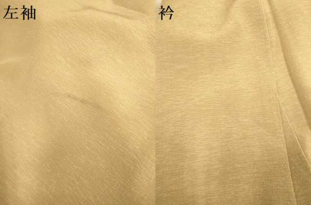 平和屋着物●上質な色無地　淡香色　正絹　逸品　DABD6116du