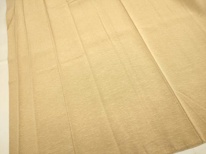 平和屋着物●上質な色無地　淡香色　正絹　逸品　DABD6116du
