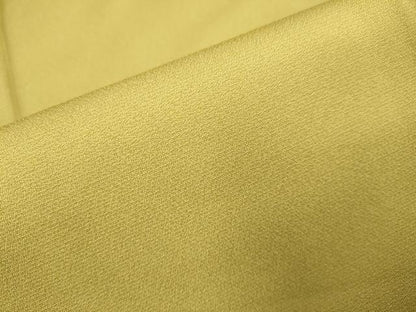 平和屋着物●上質な色無地　桑染色　正絹　逸品　DABD6121du