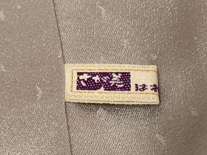 平和屋着物●訪問着　扇面花鳥文　暈し染め　金銀彩　さが美扱い　正絹　逸品　DABD6129du