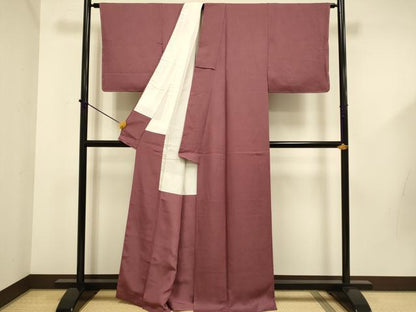 平和屋着物●伝統工芸師　服部光擴　江戸小紋　鮫小紋柄　正絹　逸品　未使用　DABD6132du
