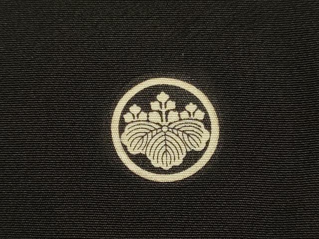 平和屋着物■豪華黒留袖　風景花文　松竹梅　金彩　正絹　逸品　DABD6183du