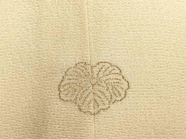平和屋着物■訪問着 刺繍 草花丸文 金彩 正絹 逸品 DABD6384du