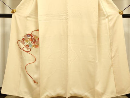 平和屋着物■中国三大刺繍　相良刺繍　駒刺繍　総刺繍　訪問着　文箱花文　正絹　逸品　DABD6400du
