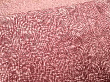 平和屋着物▽訪問着　江戸小紋　単衣　風景文　鮫小紋柄　洗える着物　DABD6449du