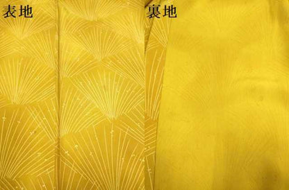 平和屋着物▽上質な小紋　単衣　松葉文　正絹　逸品　DABD6483du