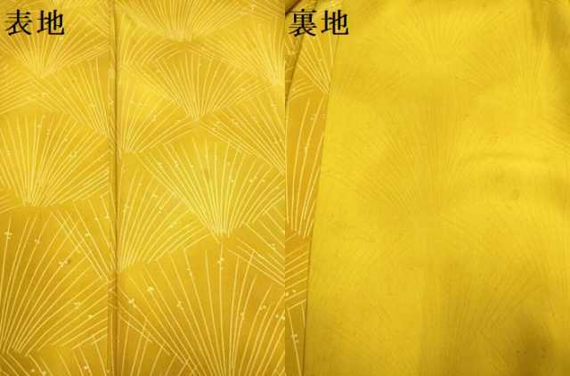 平和屋着物▽上質な小紋　単衣　松葉文　正絹　逸品　DABD6483du